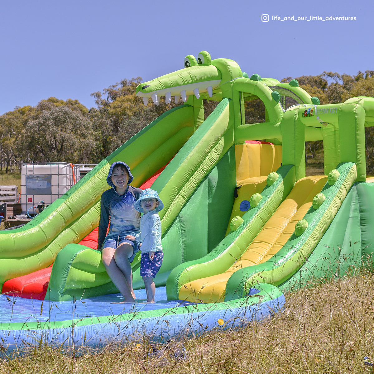 Lifespan Kids Crocadoo Slide &amp; Splash-Baby &amp; Kids &gt; Toys-PEROZ Accessories