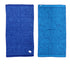 Jacquard Velour Reversible Beach Towel Blue Swirls-Home & Garden > Bathroom Accessories-PEROZ Accessories