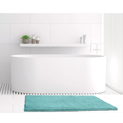 Toggle Microfiber Bath Mat Medium Marine-Home &amp; Garden &gt; Bathroom Accessories-PEROZ Accessories