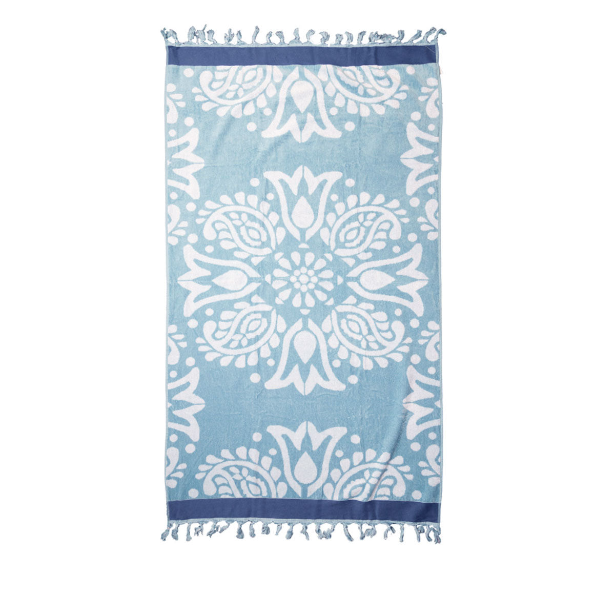 Rans Premium Cotton Jacquard Beach Towel Soho-Home &amp; Garden &gt; Bathroom Accessories-PEROZ Accessories