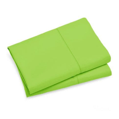 1000TC Premium Ultra Soft King size Pillowcases 2-Pack - Green-Home &amp; Garden &gt; Bedding-PEROZ Accessories