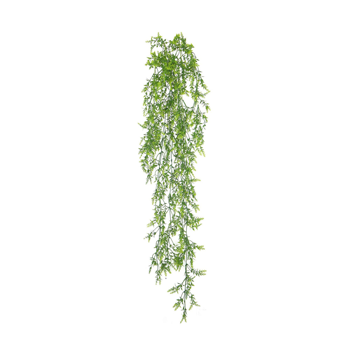 Artificial Dense Hanging Evergreen Plant (Two-Tone) UV Resistant 80cm-Home &amp; Garden &gt; Artificial Plants-PEROZ Accessories