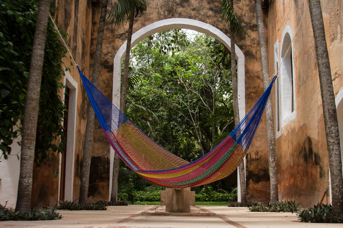 The out and about Mayan Legacy hammock Doble Size in Mexicana colour-Hammock-PEROZ Accessories