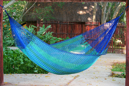 Mayan Legacy Bed Cotton hammock - Classic in Caribe colour-Hammock-PEROZ Accessories