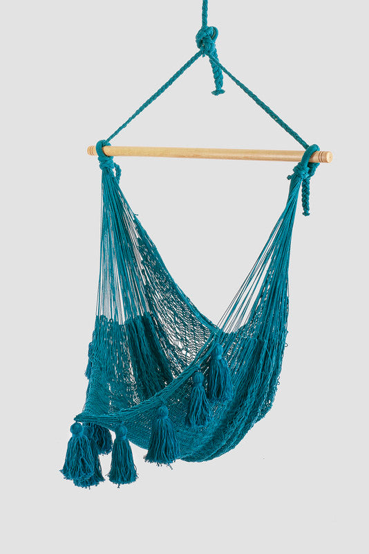 Deluxe Hammock Swing Chair in Plain in Bondi Colour-Hammock-PEROZ Accessories