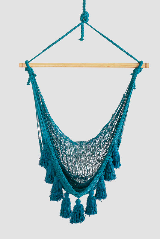 Deluxe Hammock Swing Chair in Plain in Bondi Colour-Hammock-PEROZ Accessories