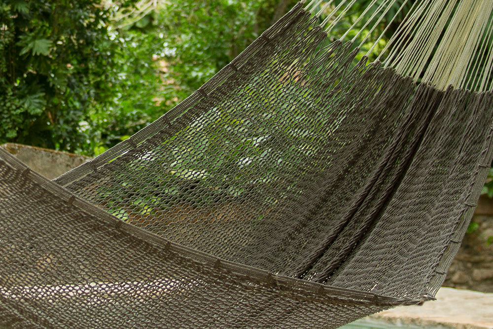 Mayan Legacy Jumbo Size Outdoor Cotton Mexican Hammock in Dream Sands Colour-Hammock-PEROZ Accessories