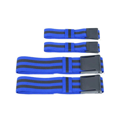 Anyfit Resistance Band Blue Set Fitness Bands Weight Bodybuilding Arm Leg Wraps Fast Muscle Growth Gym Equipment-Exercise &amp; Fitness-PEROZ Accessories