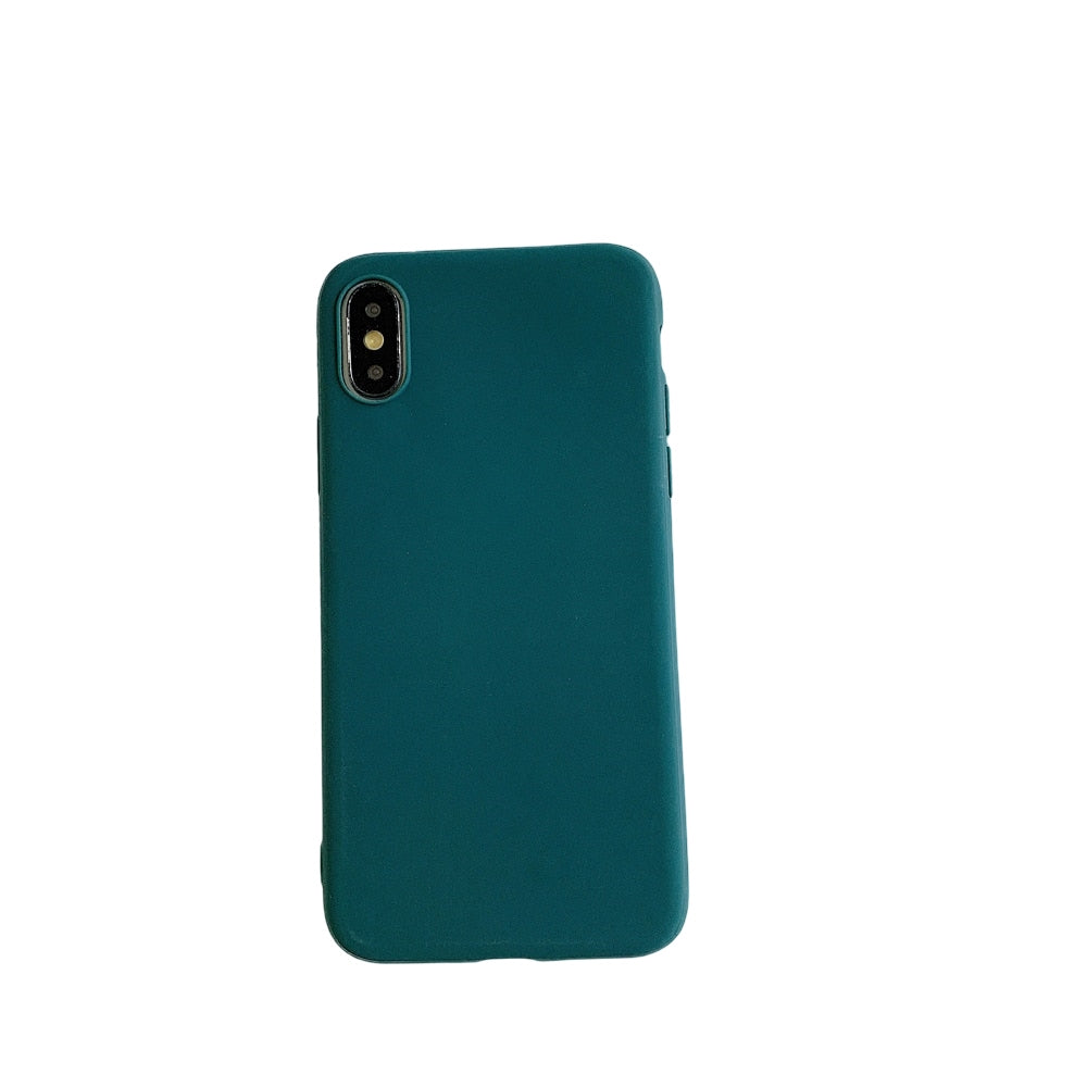 Anymob Dark Green iPhone Silicone Case Cover Bag Shell-Mobile Phone Cases-PEROZ Accessories