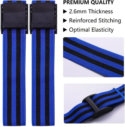 Anyfit Resistance Band Blue Set Fitness Bands Weight Bodybuilding Arm Leg Wraps Fast Muscle Growth Gym Equipment-Exercise &amp; Fitness-PEROZ Accessories