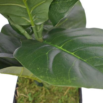 Dense Fiddle Leaf Fig Tree 70cm-Home &amp; Garden &gt; Artificial Plants-PEROZ Accessories