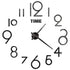 Anyhouz Wall Clock Black Design D 27 Inch 3D Diy Mirror Wall Clock Acrylic Sticker Fashion Quartz Clocks Watch Home Decoration-Wall Clocks-PEROZ Accessories