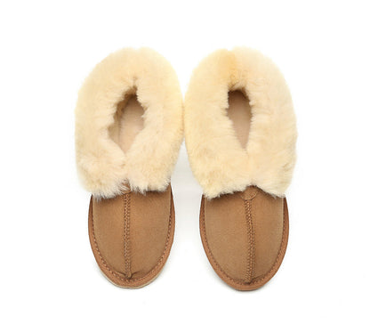 Australian Made Sheepskin Slippers Unisex UGG Slippers Australian Shepherd Water Resistant-Slippers-PEROZ Accessories