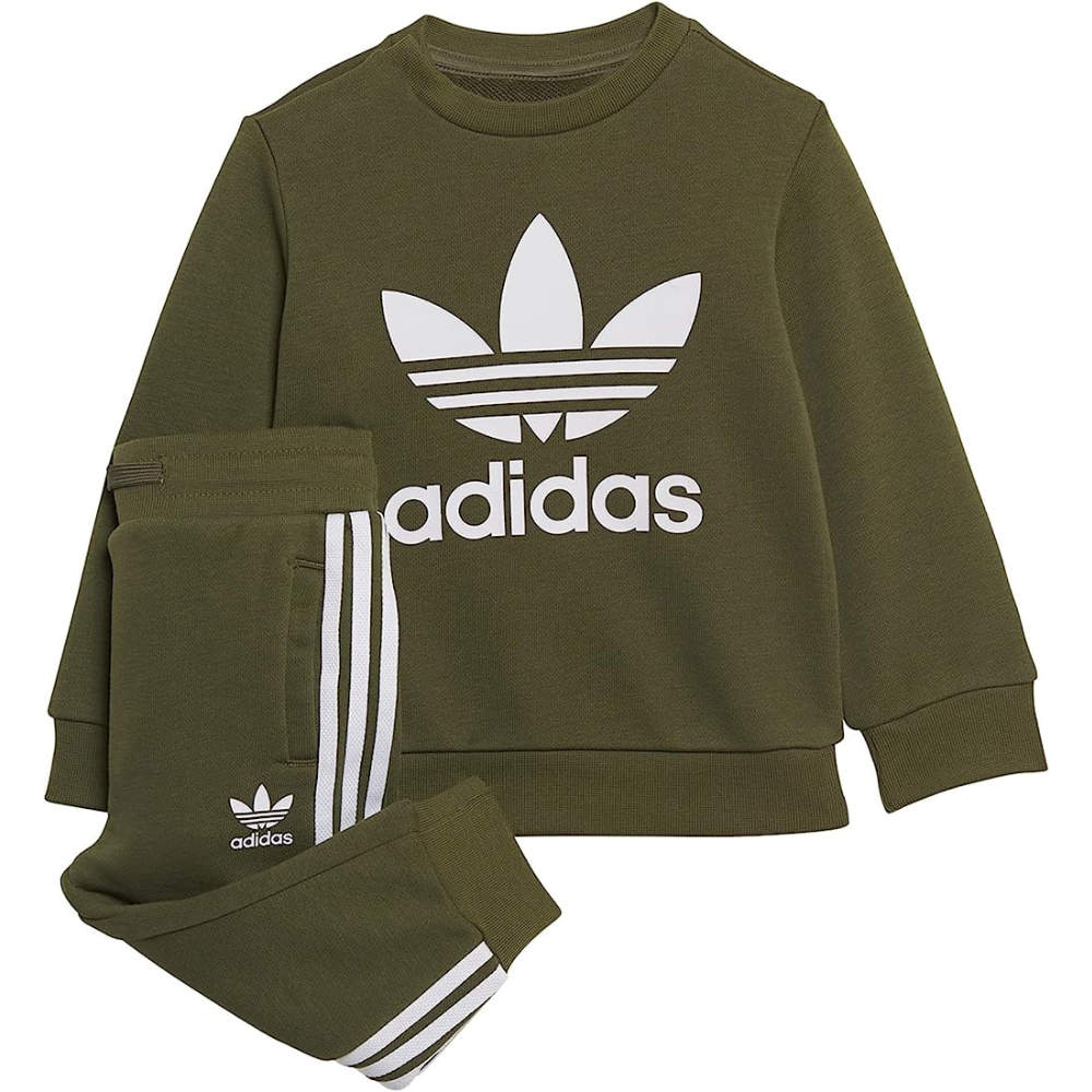 Adidas Baby Crew Sweatshirt Set HE4668-Fashion-PEROZ Accessories